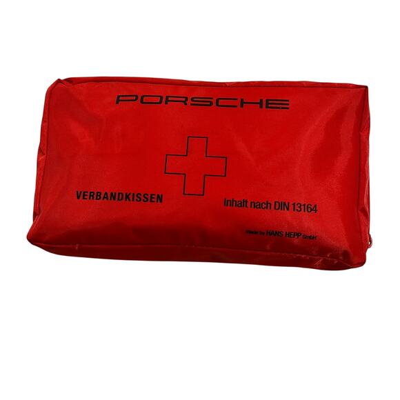 Authentic Porsche First Aid Kit - approx 6" x 11" - Picture 4 of 4